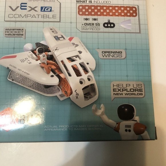 HEX BUG Vex Robotics Orbital Shuttle Explorer Build Genius Electronic STEM Toy - Picture 5 of 7